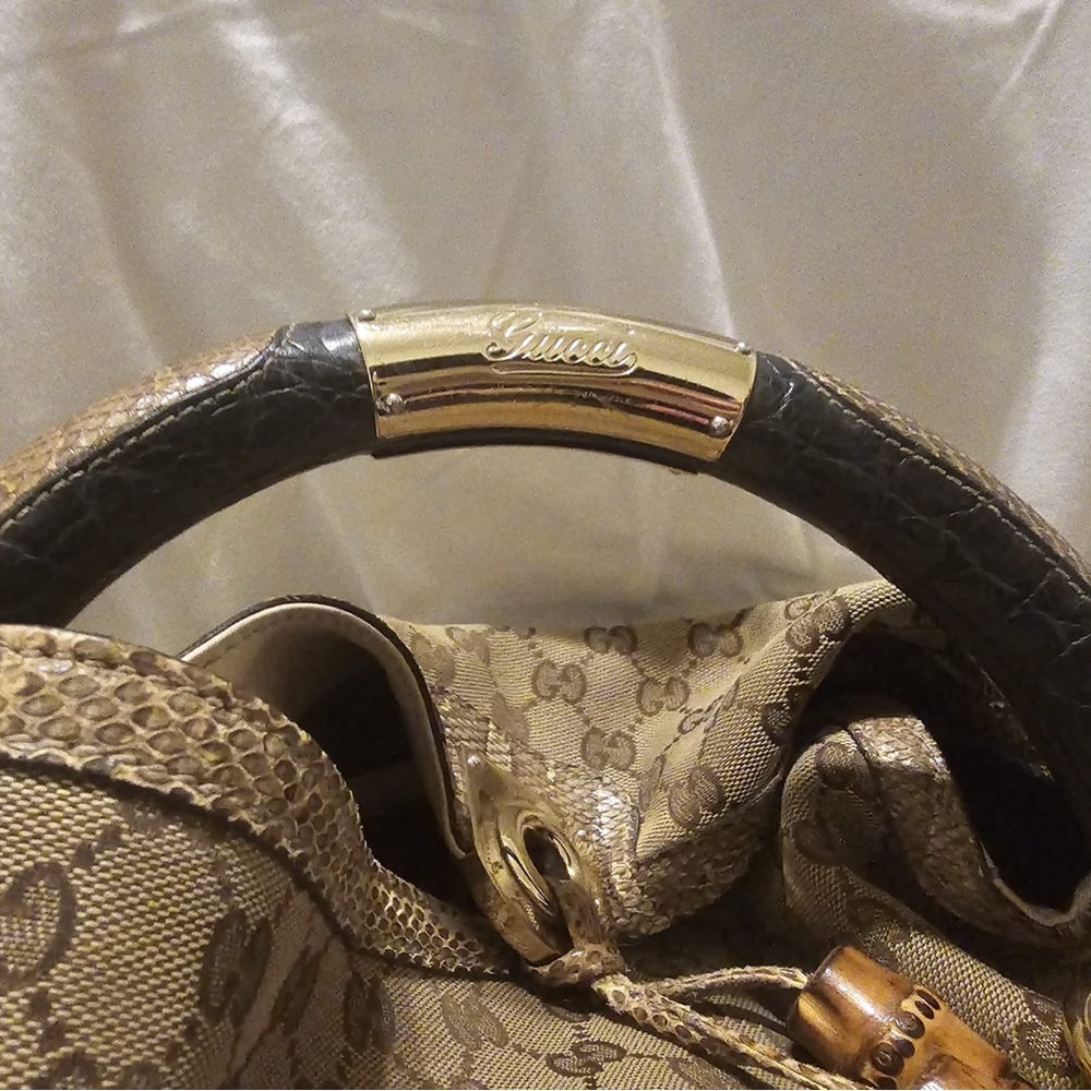 Gucci Monogram Large Chest Patchwork Indy Top Run… - image 8